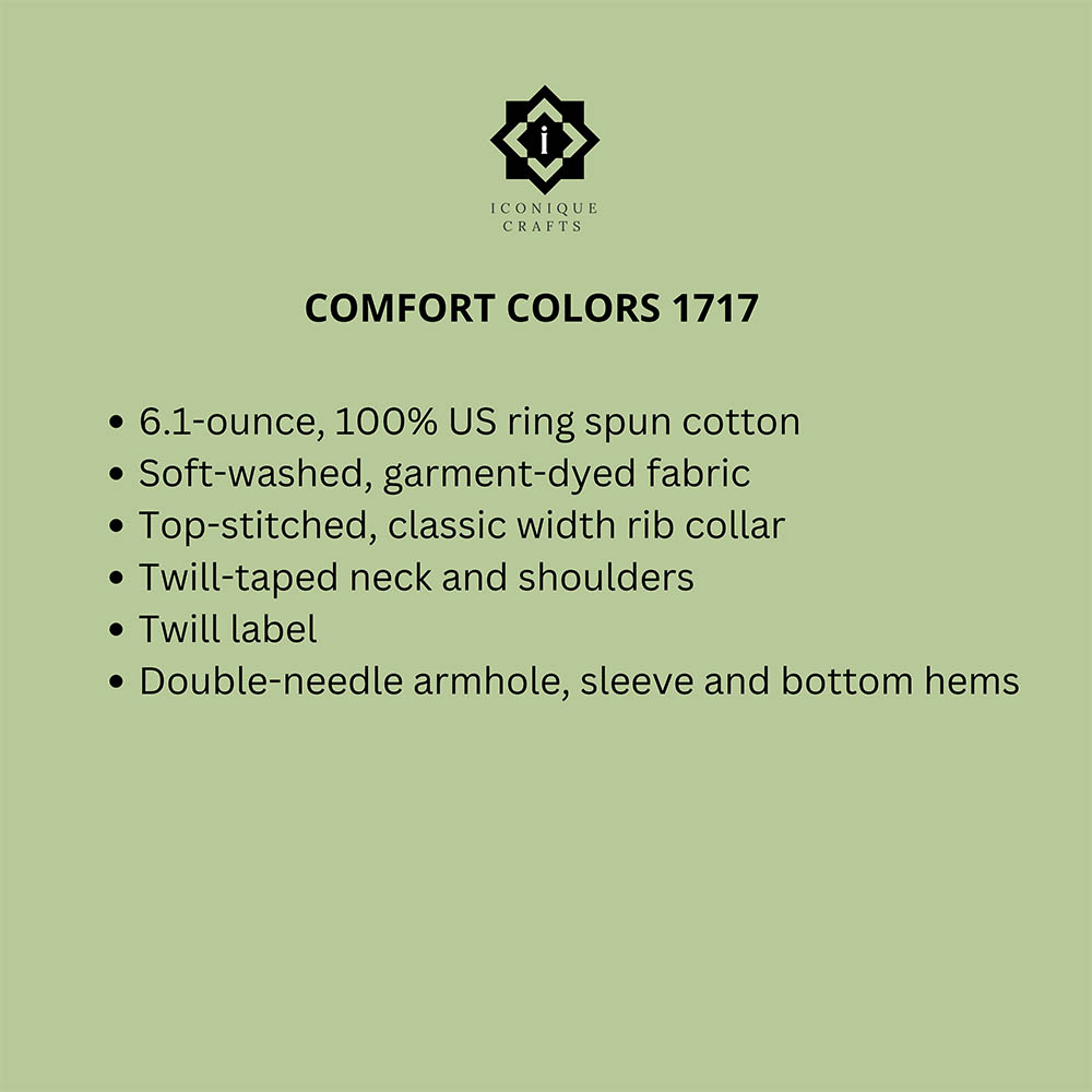 Custom Embroidered Comfort Colors T-Shirts view 10