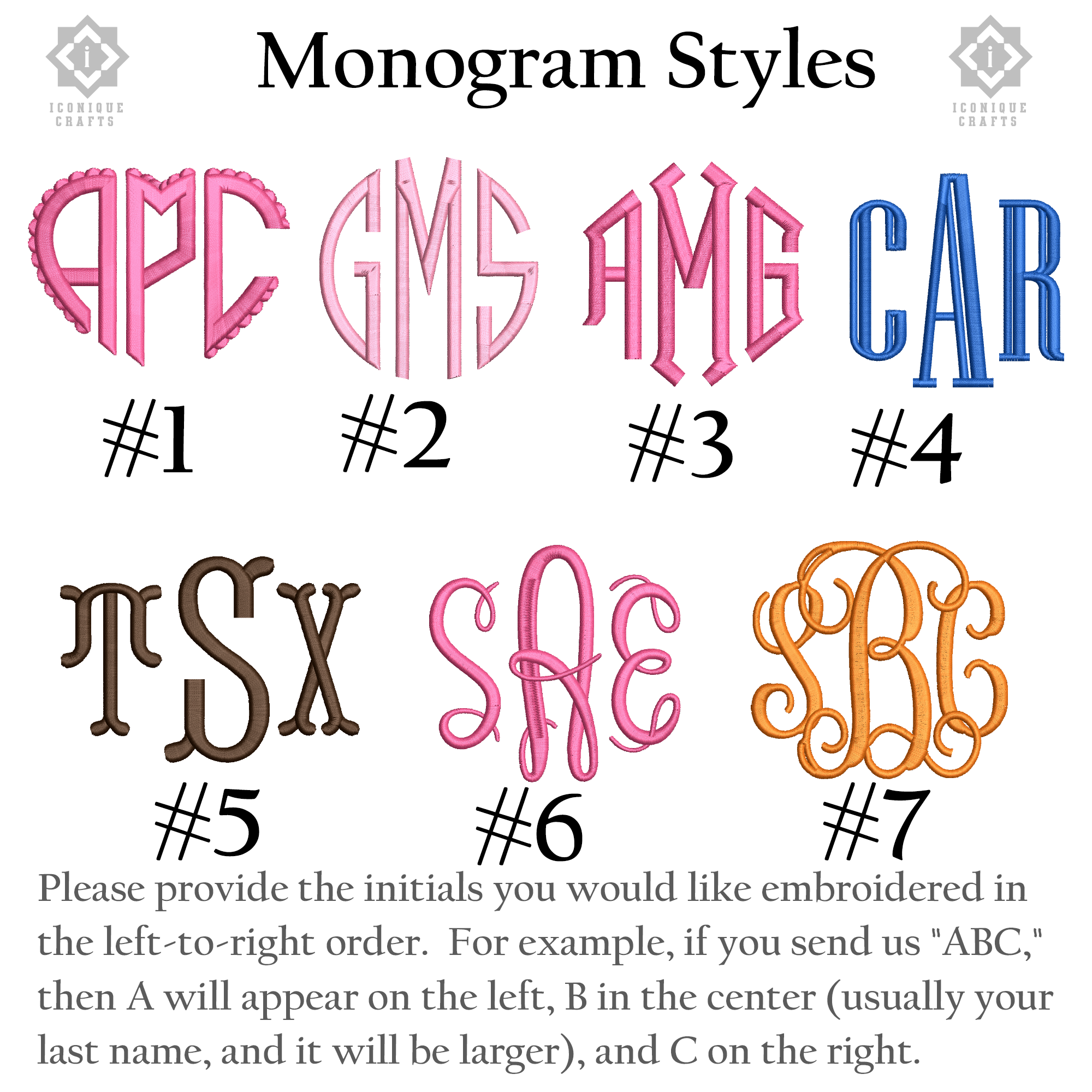 Custom Embroidered Monogram Quarter Zip Sweatshirt view 3