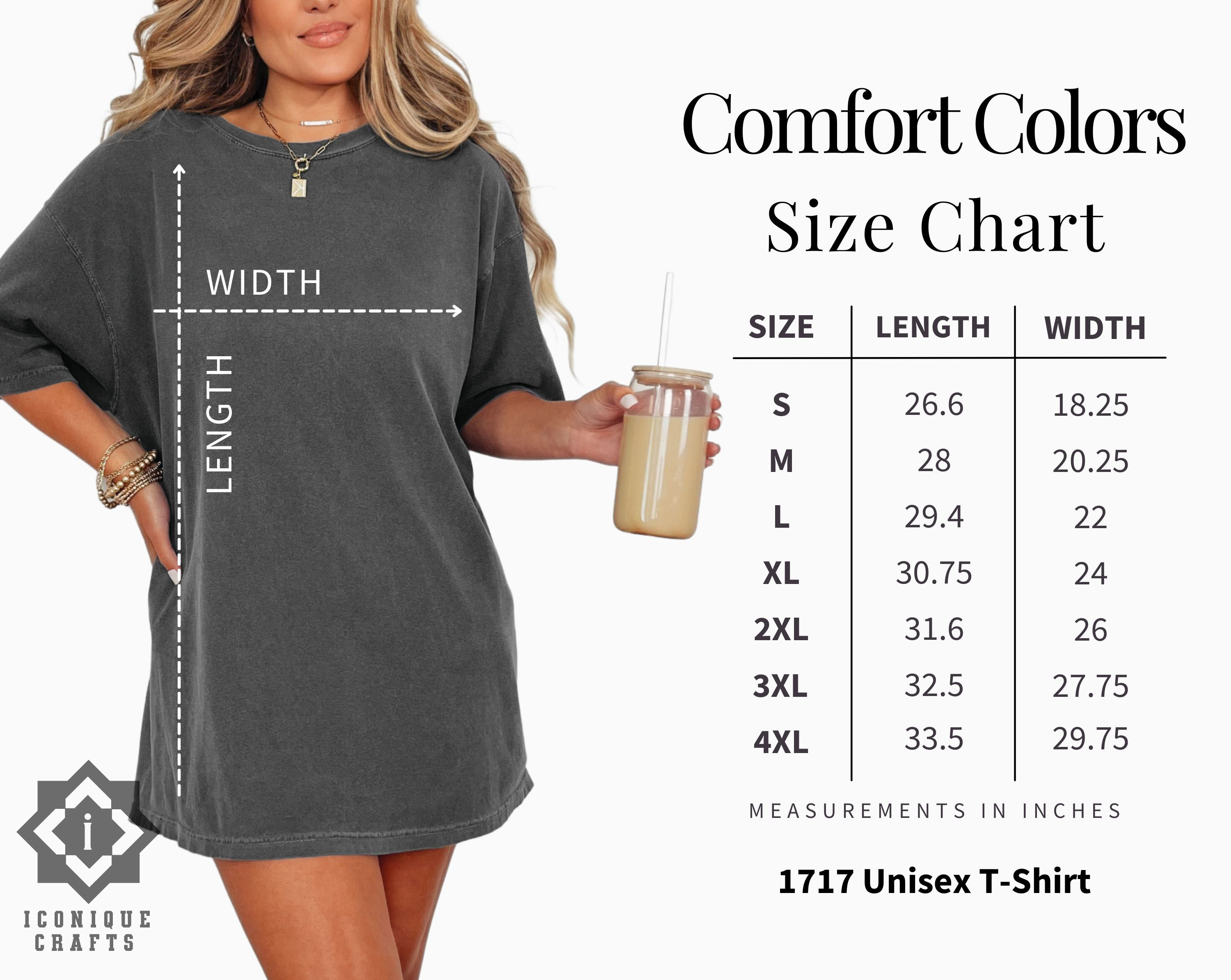 Custom Embroidered Comfort Colors Auntie T-Shirt view 7